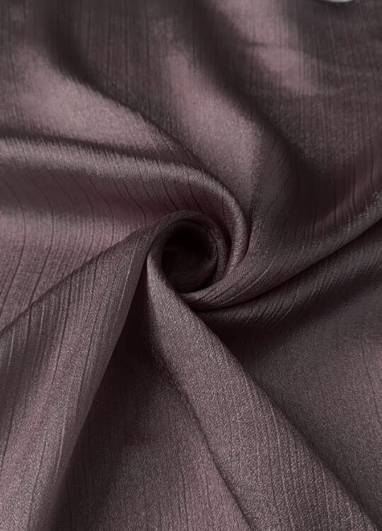 Crinkle Silk Hijabs - Purple Taupe