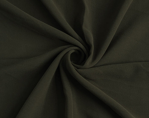 Georgette Chiffon - Dark Olive