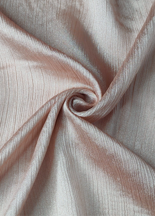 Crinkle Silk Hijabs - Pink Mist