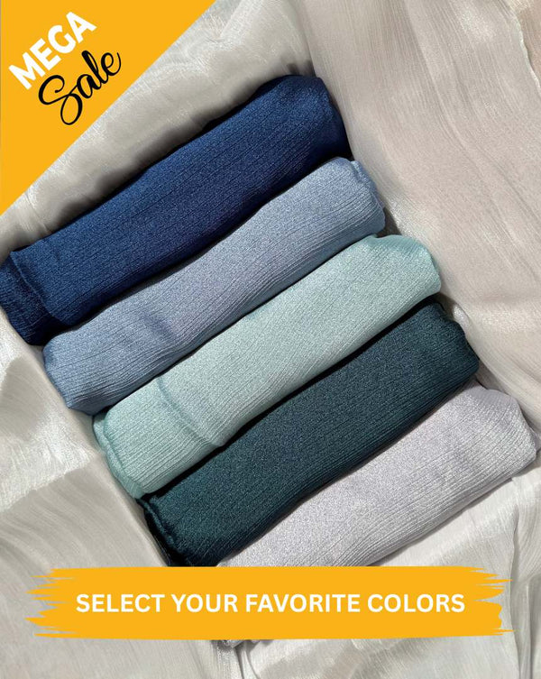 Crinkle Silk - Bundle of 5