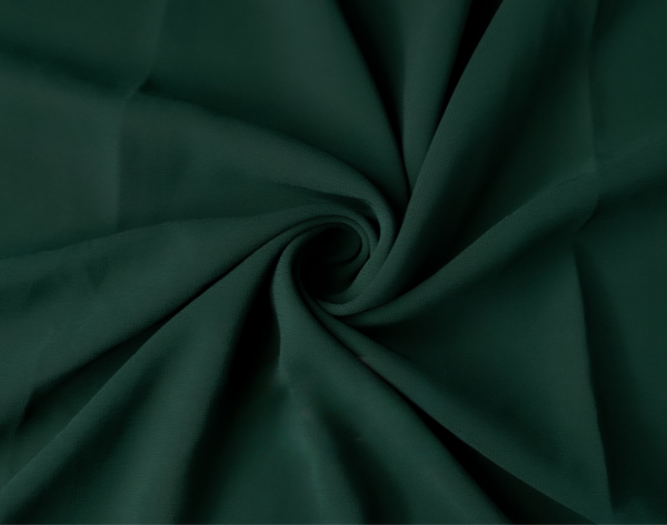 Georgette Chiffon - Jungle Green