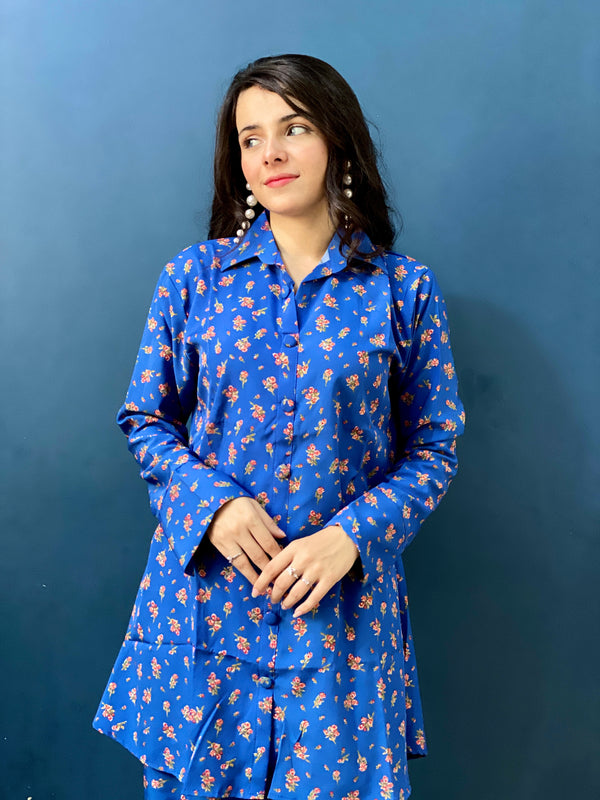 Co-Ord Set- Sapphire