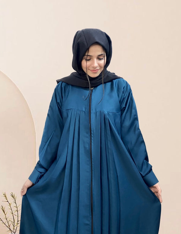 Abaya Series- Teal Zipper