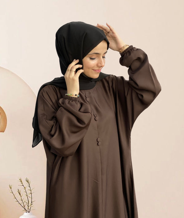 Abaya Series- Choco Minimal