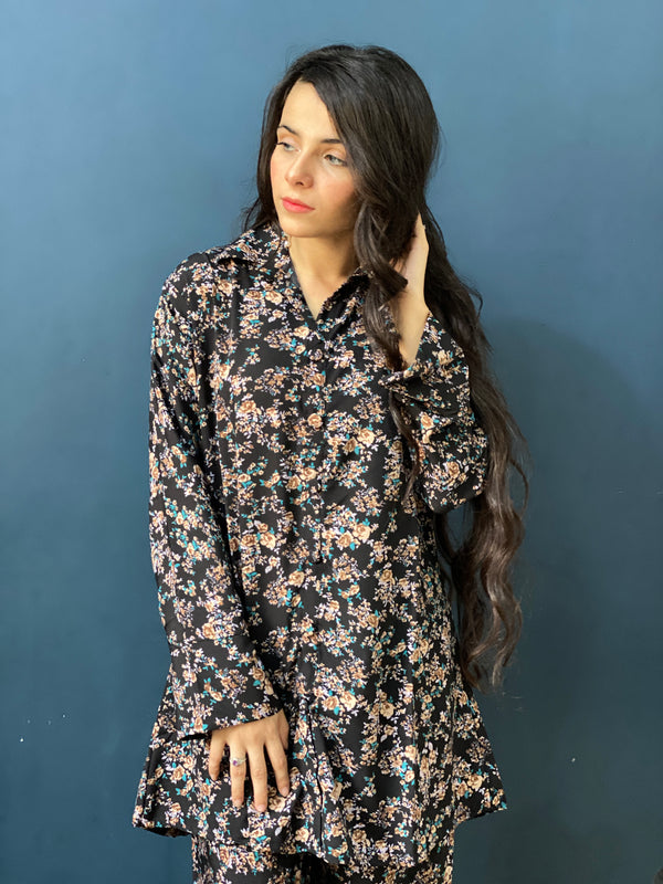 Co-Ord Set- Black Attire