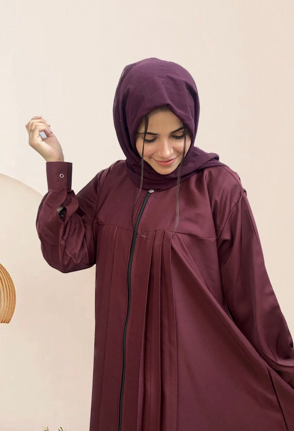 Abaya Series-Mulberry Zipper
