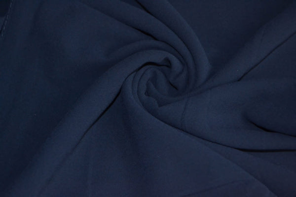 Georgette Chiffon - Navy Blue