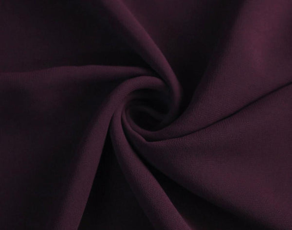 Georgette Chiffon - Dark Plum