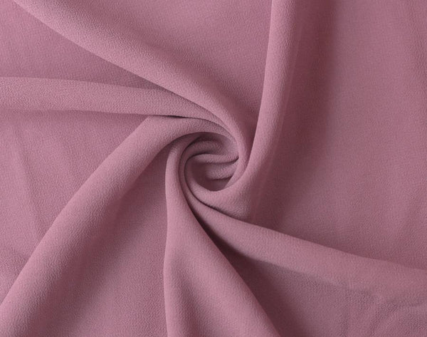 Georgette Chiffon - Misty Rose