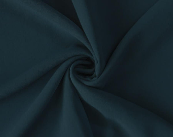 Georgette Chiffon -Dark Ocean