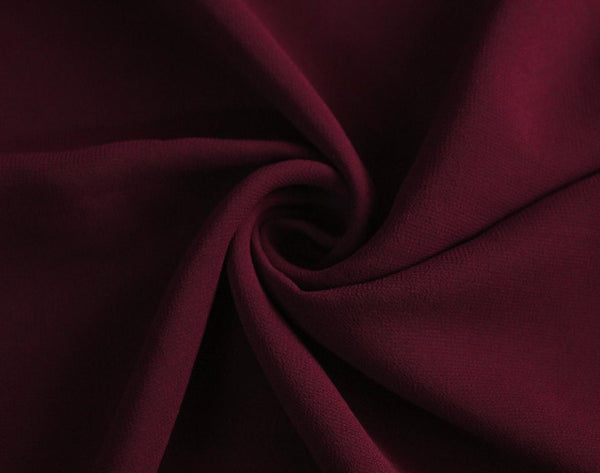 Georgette Chiffon - Wine Berry