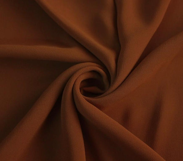 Georgette Chiffon - Espresso